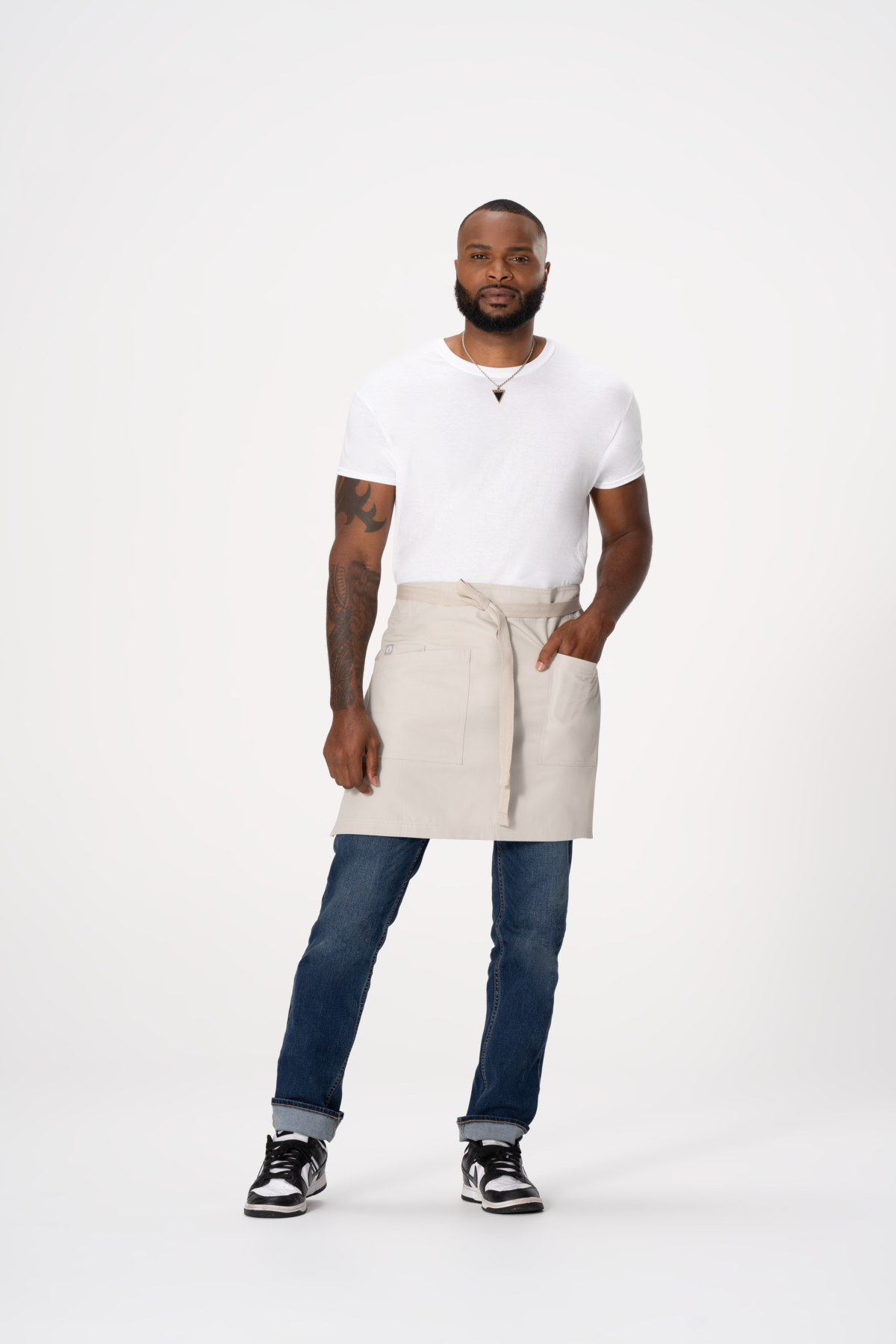 LOCKHARTE Canvas Bistroschürze exkl. Taillenband - bitte extra bestellen