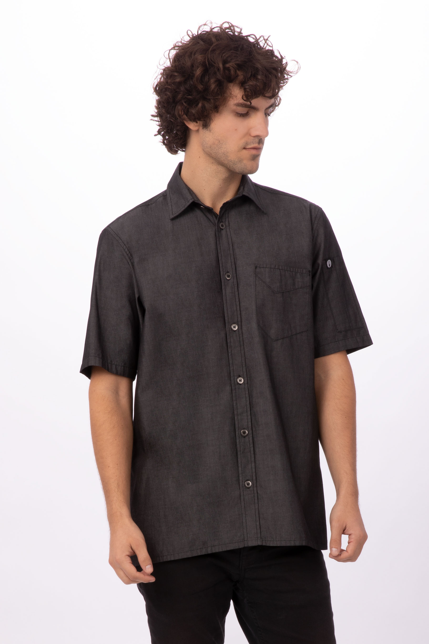 DETROIT Herren Denimshirt