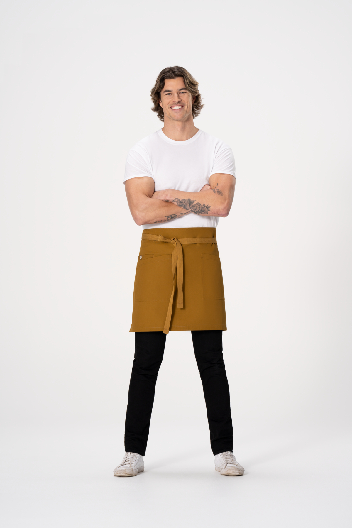 LOCKHARTE Canvas Bistroschürze exkl. Taillenband - bitte extra bestellen